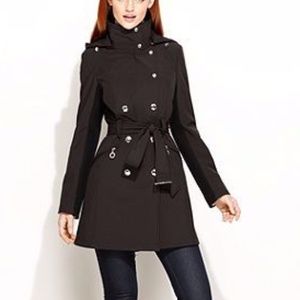 Calvin Klein Soft Shell Trench Coat Jacket